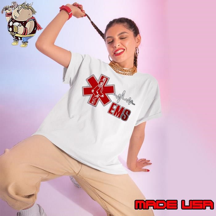 Personalized red sox ems appreciation 2025 baseball Ladies tee