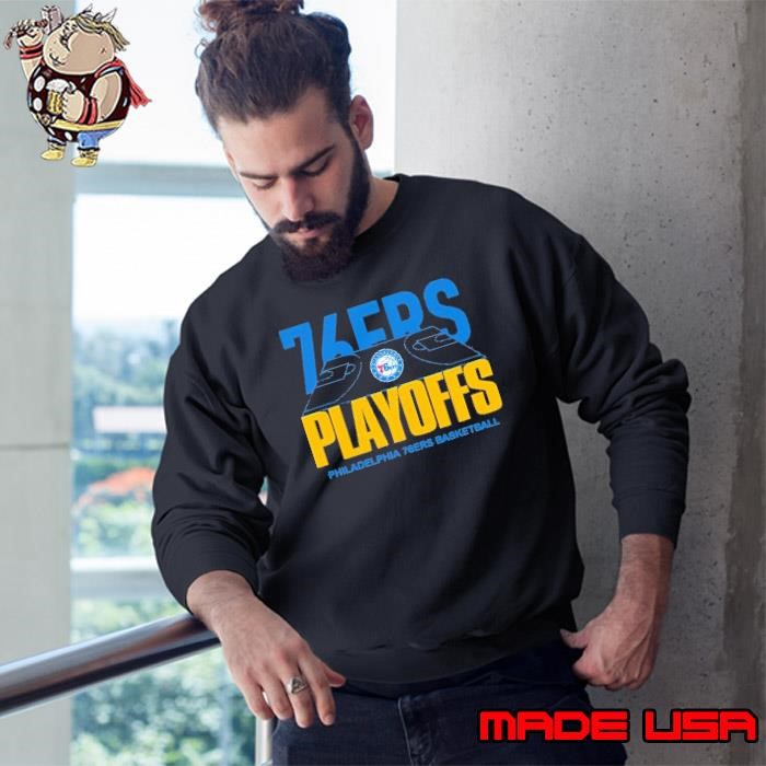 Philadelphia 76ers basketball court NBA playoffs Sweatshirt