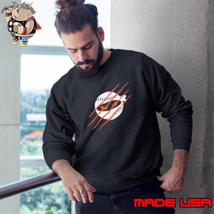 Pitching Ninja Roar Cincinnati Bengals Sweatshirt