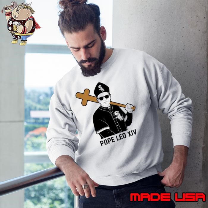 Pope Leo XIV White Sox baseball Sweatshirt