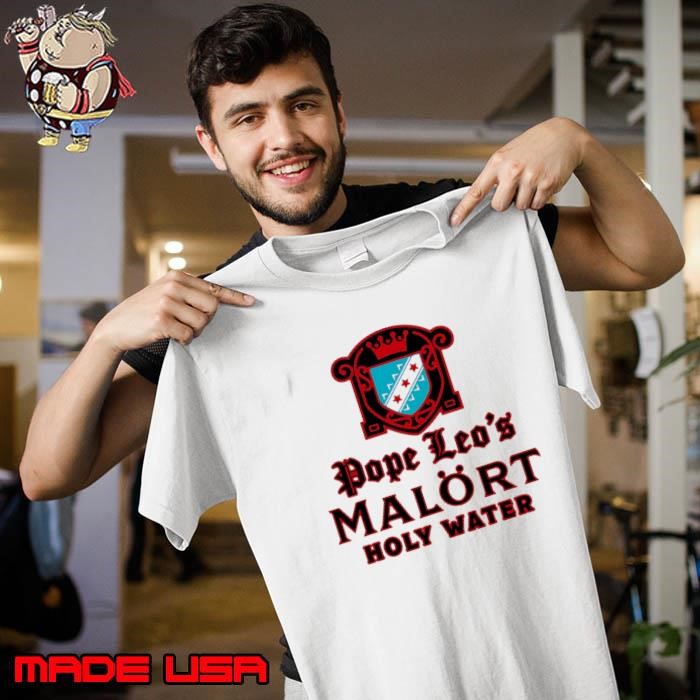 Pope Leo’s Malort Holy Water logo Unisex