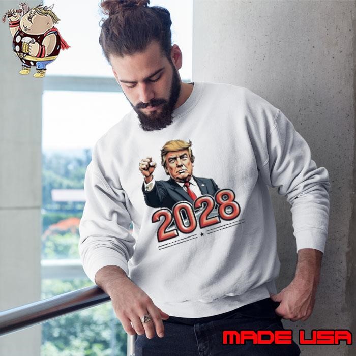 President Trump 2028 48th president of America Sweatshirt