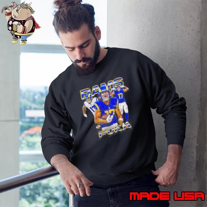 Puka Nacua Black Los Angeles Rams Notorious Player Sweatshirt