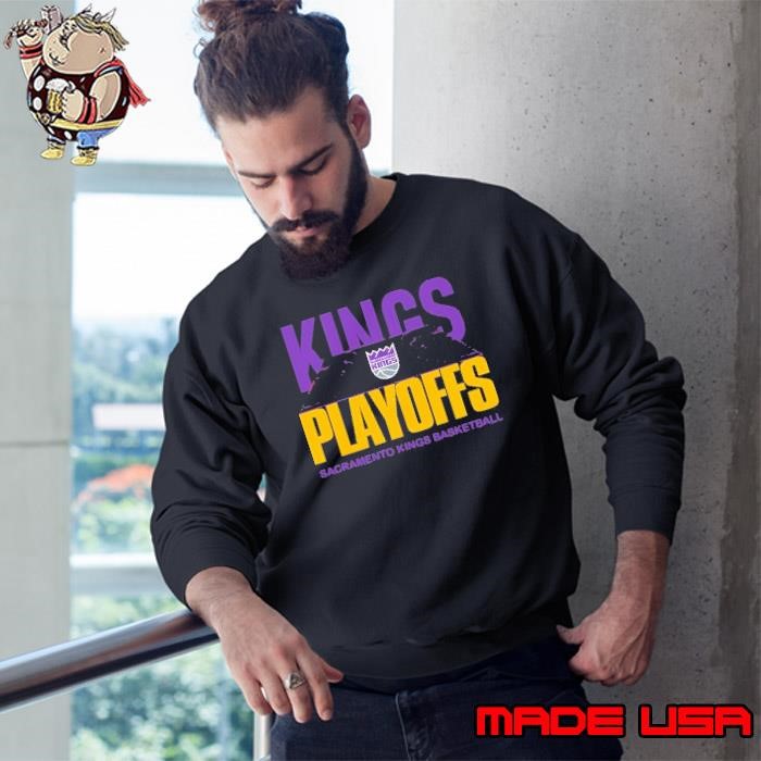 Sacramento Kings basketball court NBA playoffs Sweatshirt