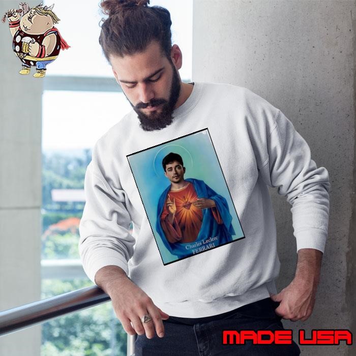 Saint Charles Leclerc Ferrari Sweatshirt