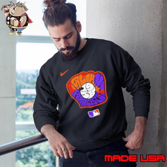 San Francisco Giants Nike Anthracite 2025 City Connect Special Sweatshirt