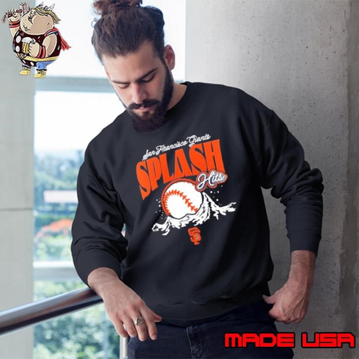 San Francisco Giants Splash Hits Mountains Sweatshirt