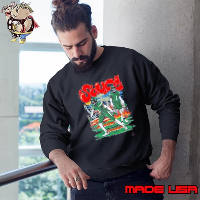 Sauce Gardner New York Jets NFL Football Planet Euphoria Painting Sweatshirt