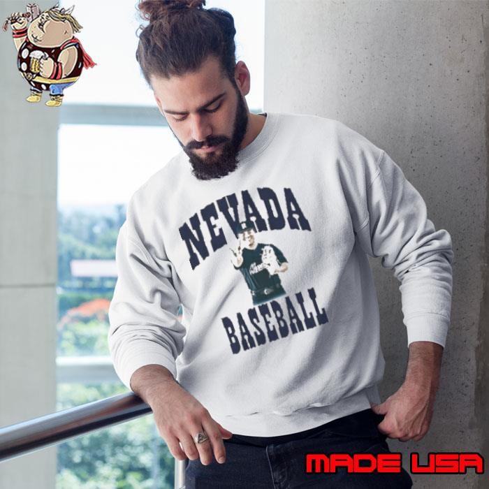 Sean Yamaguchi Nevada baseball block letter Sweatshirt