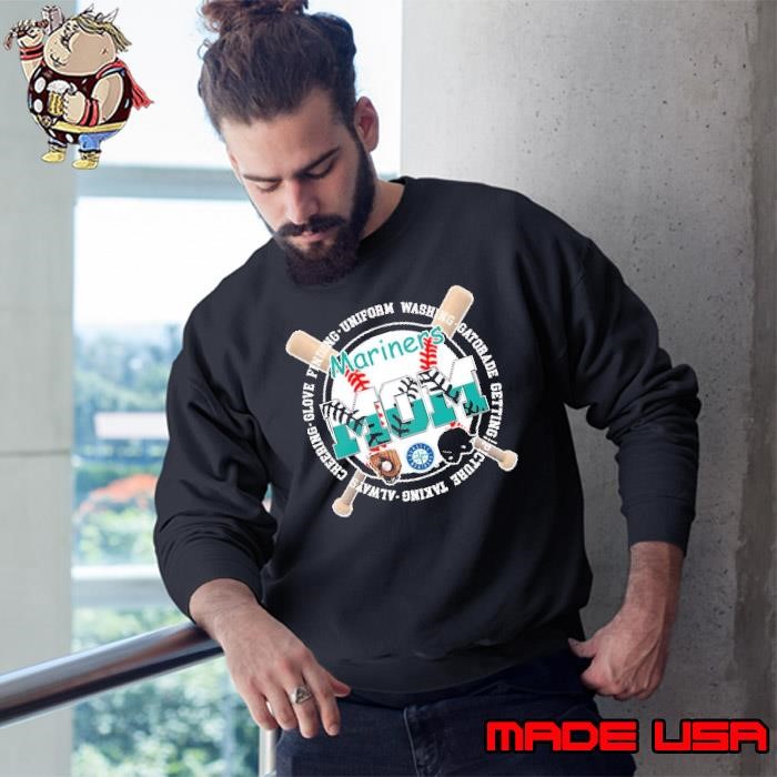 Seattle Mariners mom always cheering glove finding Sweatshirt