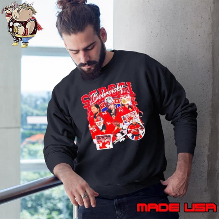 Sergei Bobrovsky Florida Panthers ice hockey American professional hockey Championship signature Sweatshirt