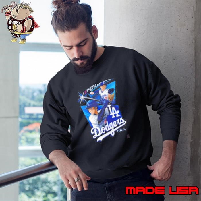 Shohei Ohtani 17 Los Angeles Dodgers MLB Anime Player Sweatshirt