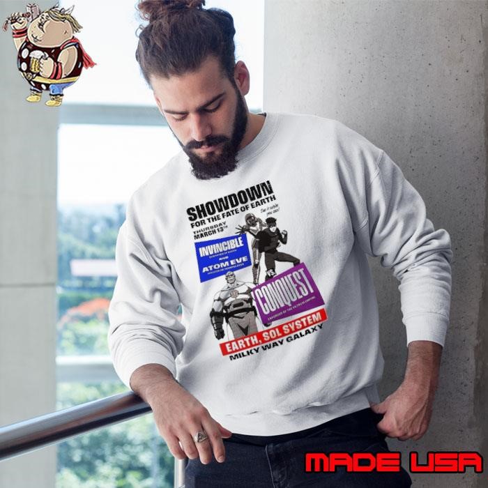 Showdown for the fate of earth milky way galaxy Sweatshirt