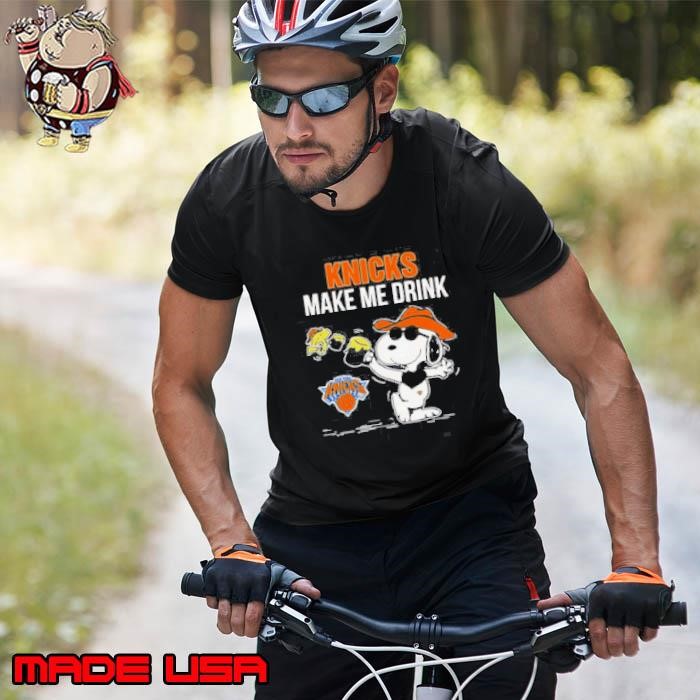 Snoopy And Woodstock New York Knicks Make Me Drink Unisex