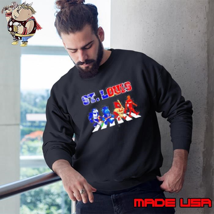 St. Louis sports Abbey Road mascot Sweatshirt