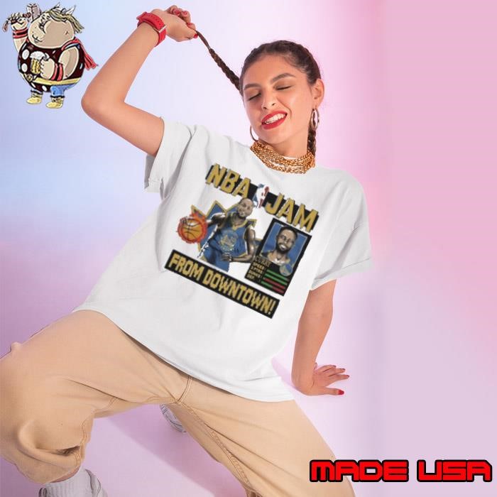 Stephen Curry Golden State Warriors NBA Jam Ladies tee