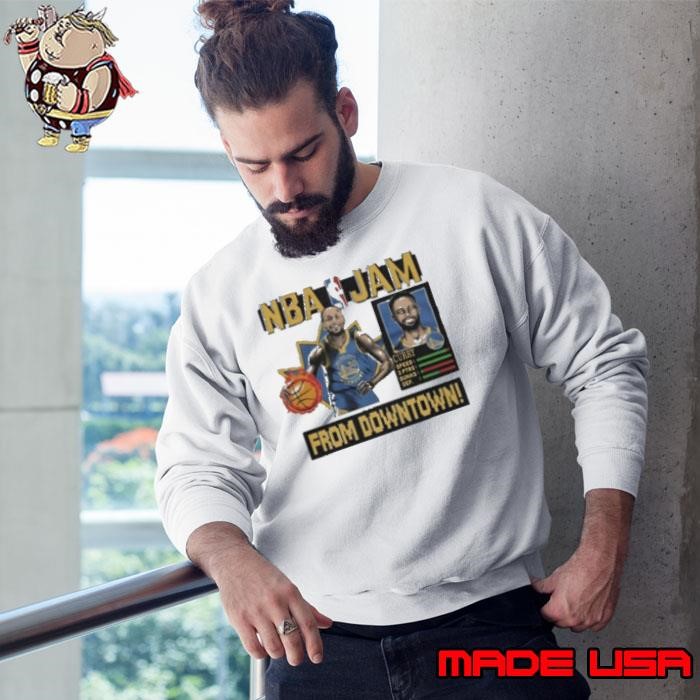 Stephen Curry Golden State Warriors NBA Jam Sweatshirt