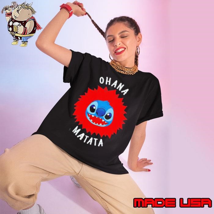 Stitch Ohana Matata Ladies tee