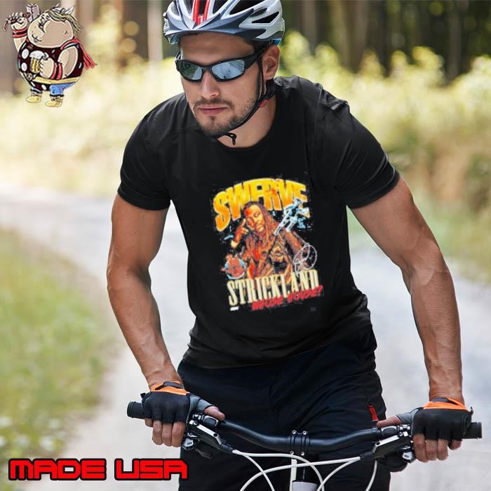 Swerve Strickland – Whose House AEW Graphic Signature Unisex