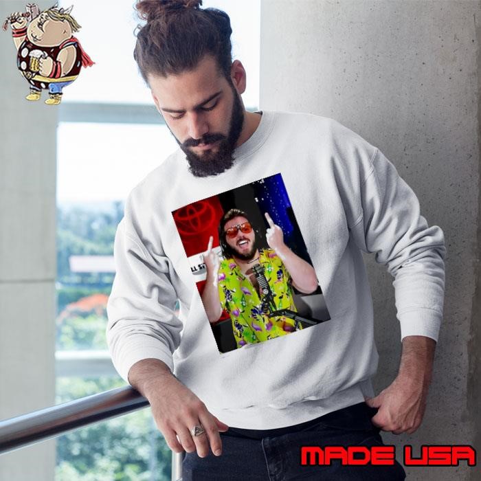 T-Bob Hebert Cares middle finger meme Sweatshirt