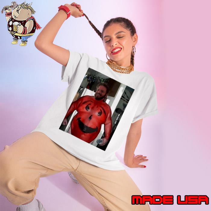 T-Bob Hebert D’Kool-Aid face body Ladies tee