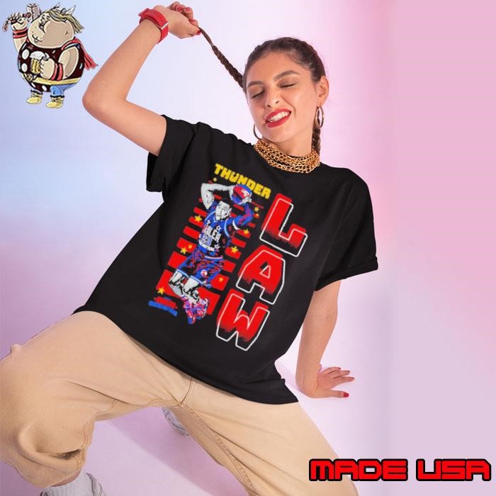 Thunder Law Harlem Globetrotters Jam Ladies tee