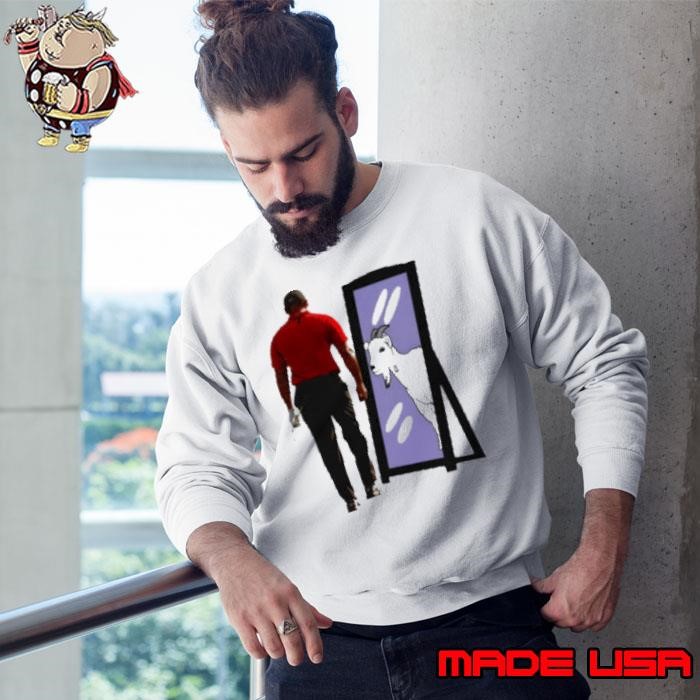 Tiger Woods Goat mirror Sweatshirt