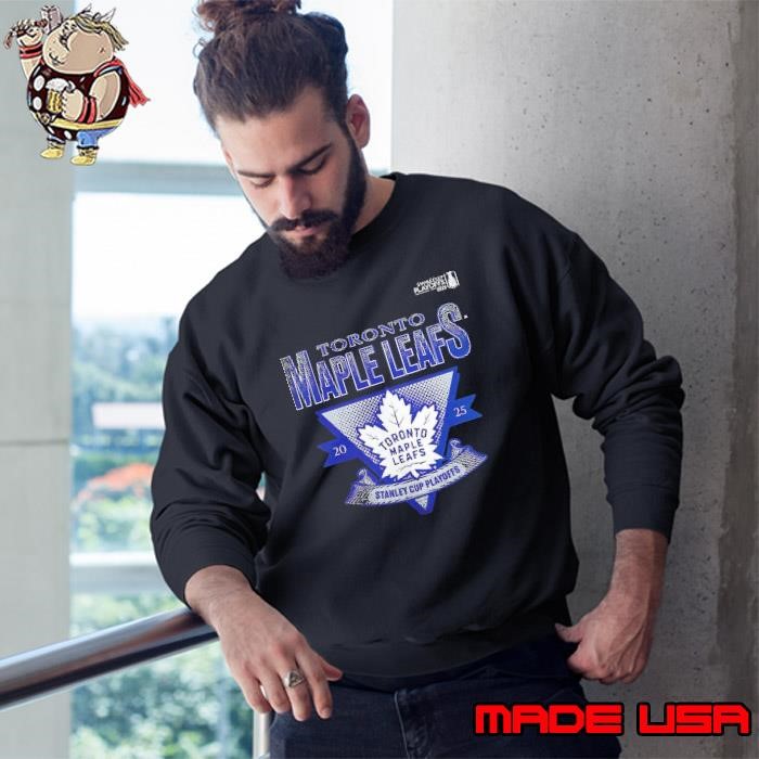 Toronto Maple Leafs 2025 Stanley Cup Playoffs Crossbar Sweatshirt