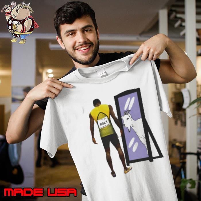 Usain Bolt Goat mirror Unisex