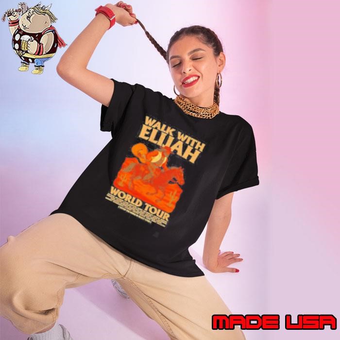 Walk With Elijah World Tour Ladies tee