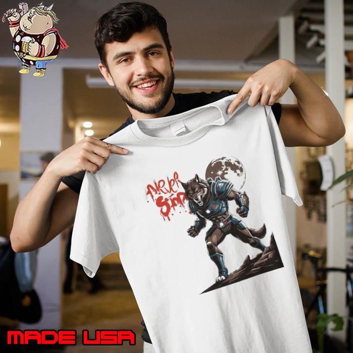 Werewolf Warrior never stop mascot Unisex