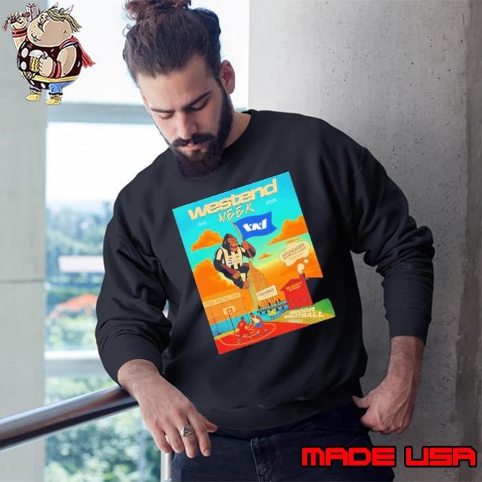 Westend Week NYC 2025 Monkey Fitness basketball FIshing Sweatshirt