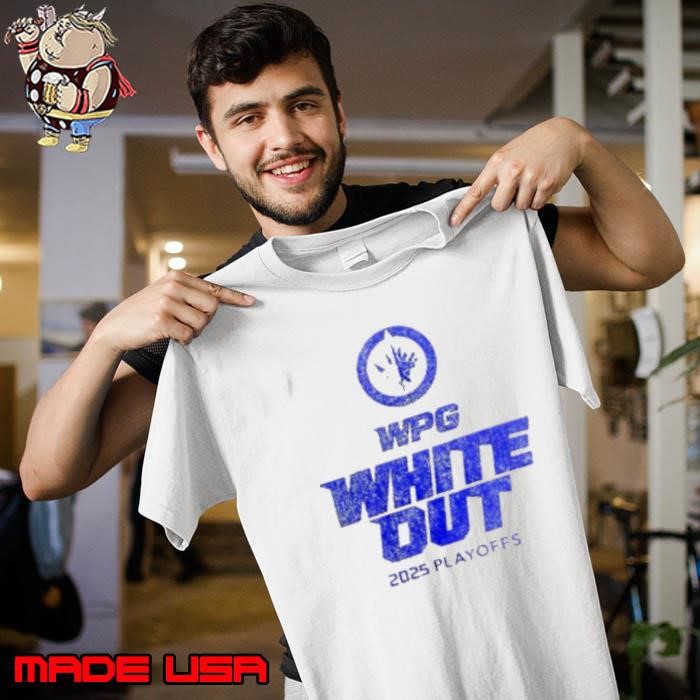 Winnipeg Jets 2025 Playoffs WPG White Out Unisex