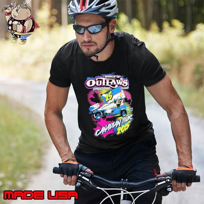 World of outlaws Canada Tour 2025 Unisex