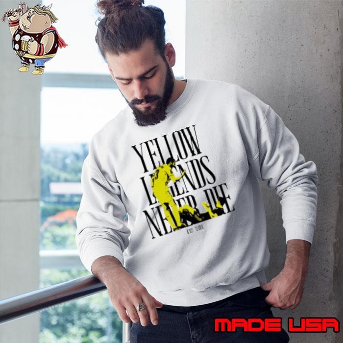 Yellow Legends never die Raúl Albiol Sweatshirt