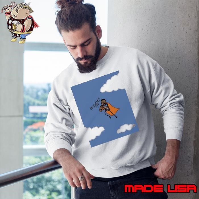 Aaron Wiggins you saved my life art Sweatshirt