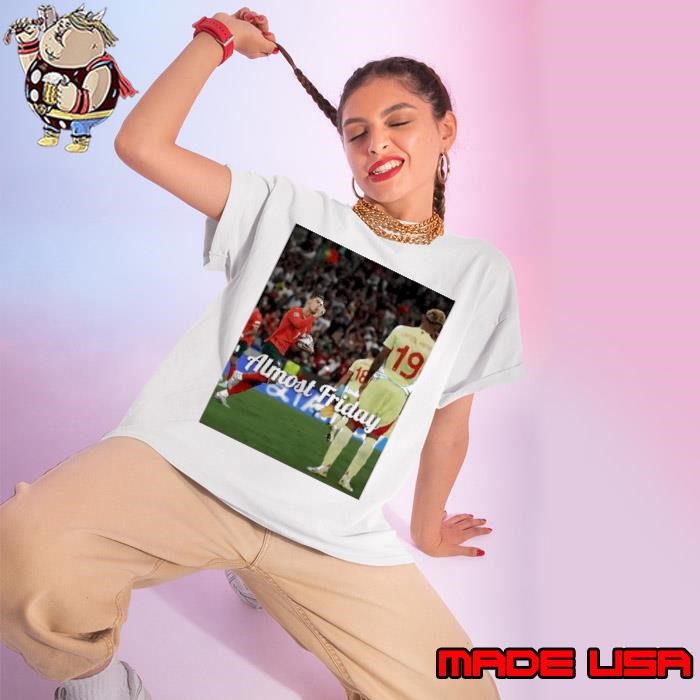 Almost Friday Ronaldo vs Yamal Ladies tee