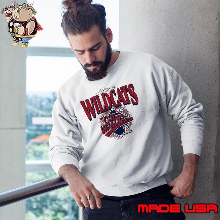 Arizona Wildcats Baseball 2025 College World Series Sweatshirt
