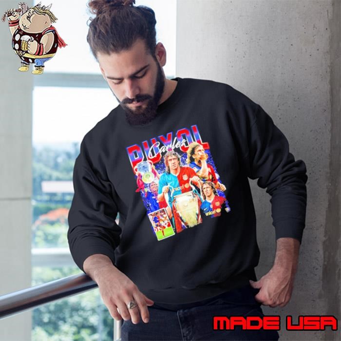 Carles Puyol Player FC Barcelona Blaugrana Picture Collage Sweatshirt