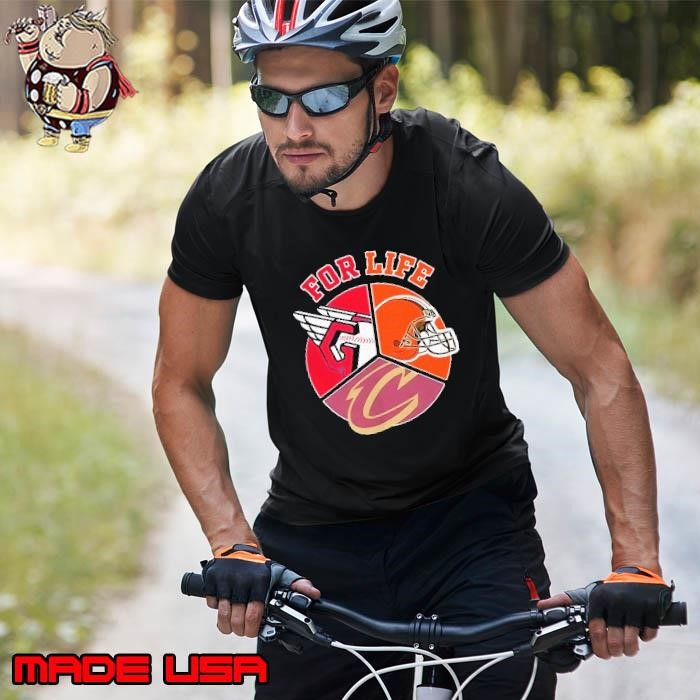 Cleveland Guardians Browns and Cavaliers for life sports team logo Unisex