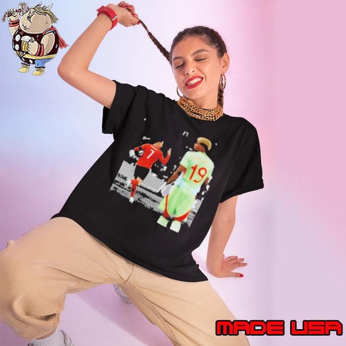 Cristiano Ronaldo and Lamine Yamal UEFA Nations League 2025 Ladies tee