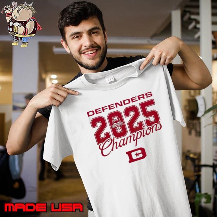 D.C Defenders United Football League Champions 2025 Logo Unisex
