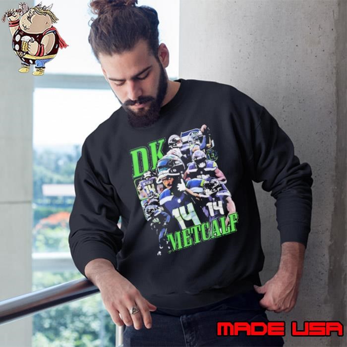 DK Metcalf Seattle Collage American professional football wide receiver Sweatshirt