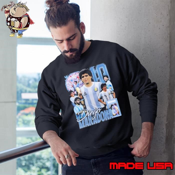 Diego Maradona Argentina Argentine professional football player and manager Sweatshirt