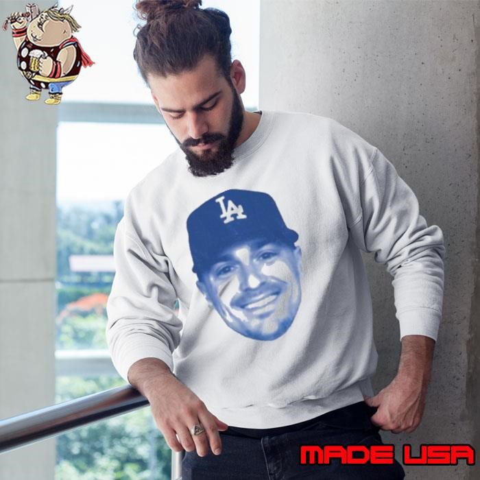 Enrique Hernandez big face Los Angeles Dodgers MLB Baseball vintage Sweatshirt