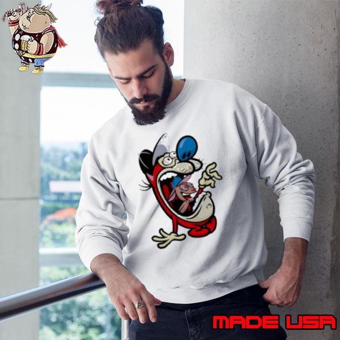 Fitted Madness cartoon mascot Sweatshirt