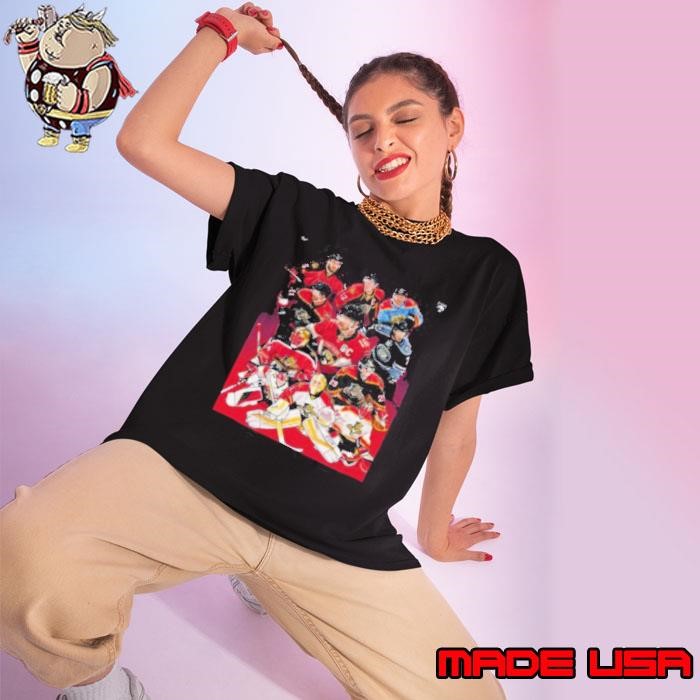Florida Panthers Team Illustration Ladies tee
