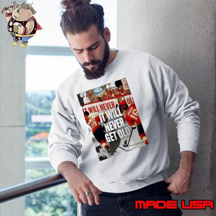 Florida Panthers it will never get old Champions Sweatshirt
