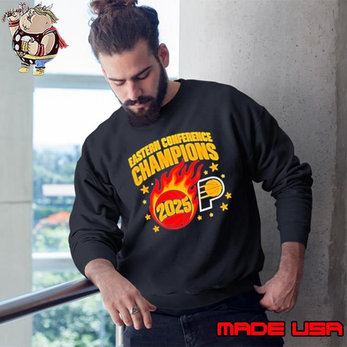 Indiana Pacers Eastern Conference Champions 2025 Sweatshirt