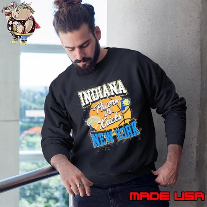 Indiana Pacers vs New York Knicks 2025 Eastern Conference Finals Matchup Sweatshirt